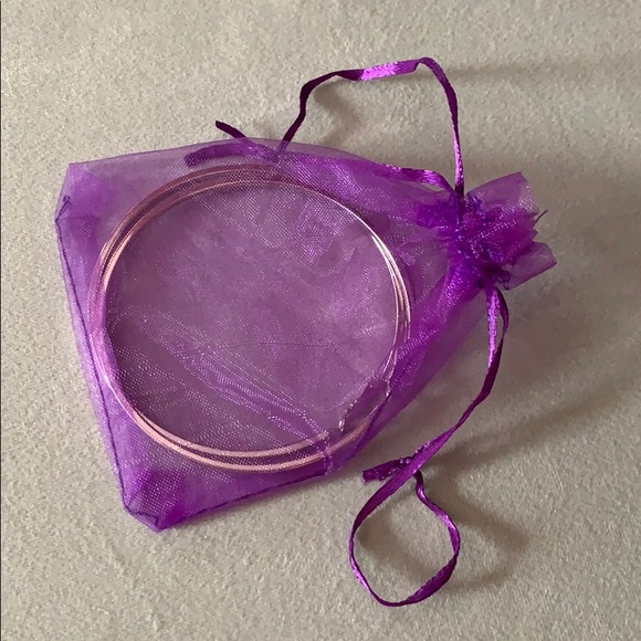 Large Silver Hoop Earrings - Picture 3 of 5